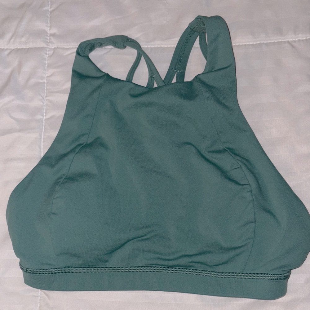 Lululemon Women's Sage Green Sports Bra size 4